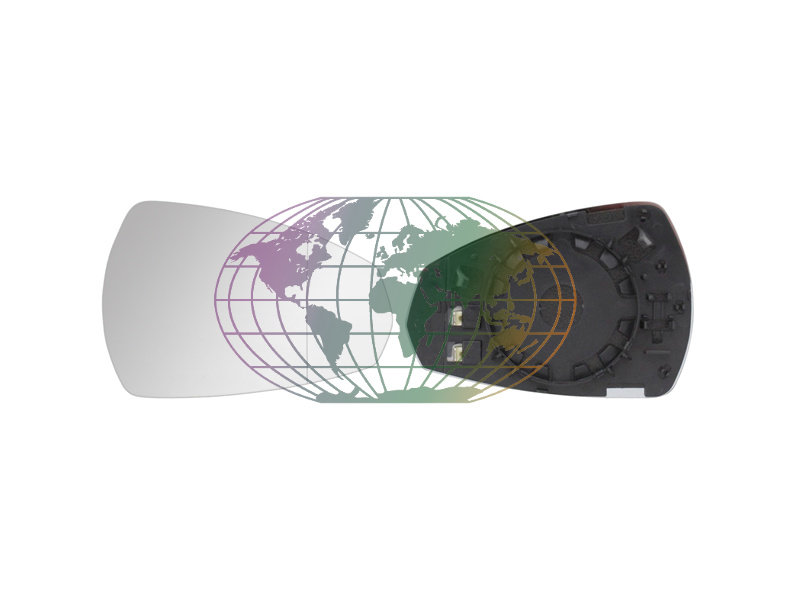 Buitenspiegelglas Bodermann 0802063 Buitenspiegelglas Bodermann 0802063