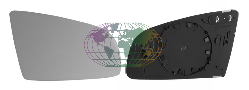 Buitenspiegelglas Bodermann 0829063 Buitenspiegelglas Bodermann 0829063