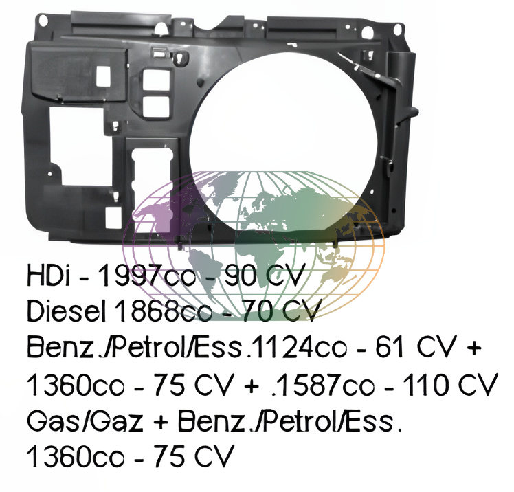Voorpaneel deel Bodermann 2033630 Voorpaneel deel Bodermann 2033630