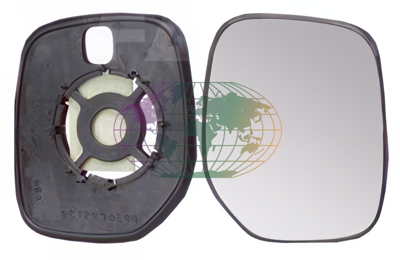 Buitenspiegelglas Bodermann 2075064 Buitenspiegelglas Bodermann 2075064