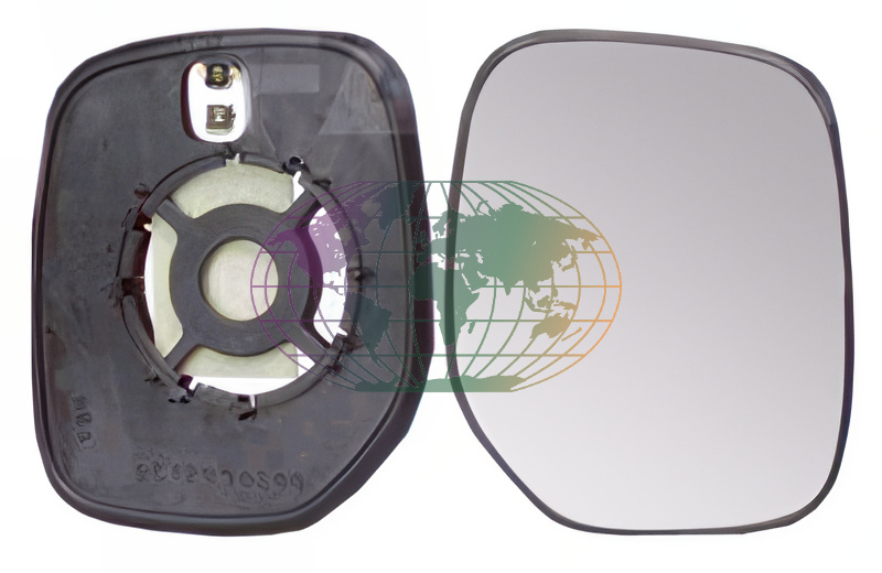 Buitenspiegelglas Bodermann 2075066 Buitenspiegelglas Bodermann 2075066