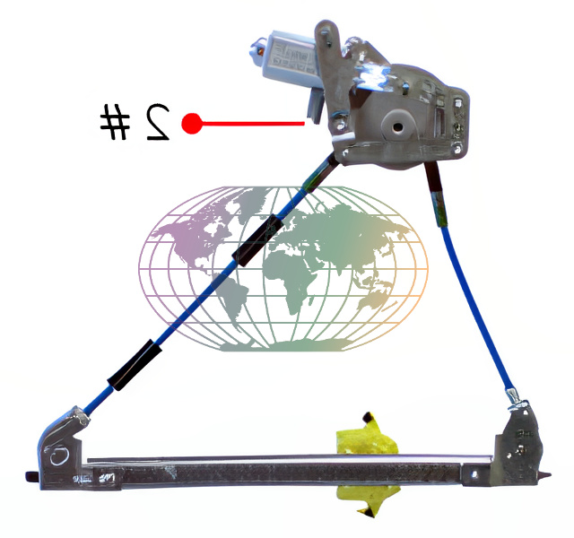 Raammechanisme Bodermann 2082766 Raammechanisme Bodermann 2082766