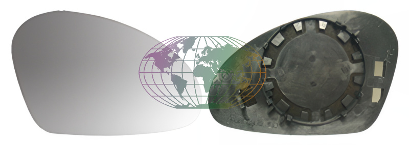 Buitenspiegelglas Bodermann 3283061 Buitenspiegelglas Bodermann 3283061