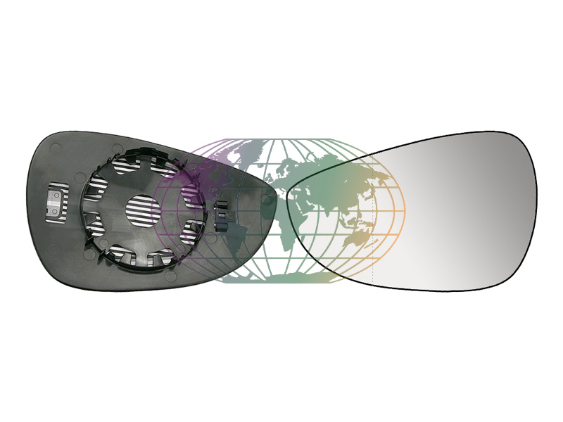 Buitenspiegelglas Bodermann 3621062 Buitenspiegelglas Bodermann 3621062