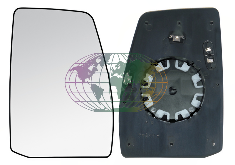 Buitenspiegelglas Bodermann 3628063 Buitenspiegelglas Bodermann 3628063