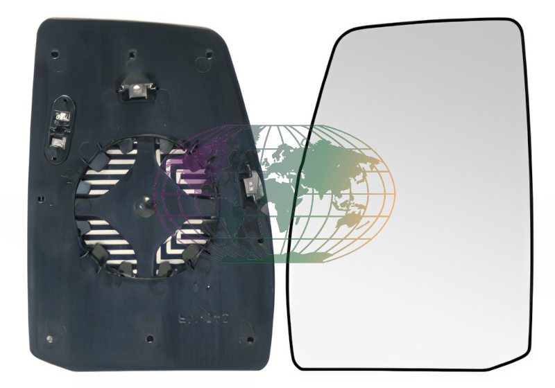 Buitenspiegelglas Bodermann 3628066 Buitenspiegelglas Bodermann 3628066