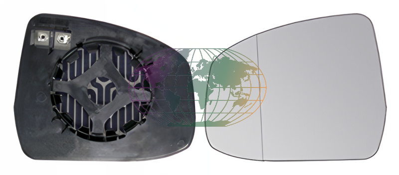 Buitenspiegelglas Bodermann 3644064 Buitenspiegelglas Bodermann 3644064