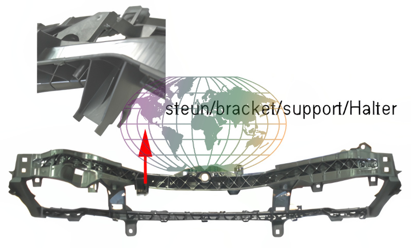 Voorpaneel deel Bodermann 3644600 Voorpaneel deel Bodermann 3644600