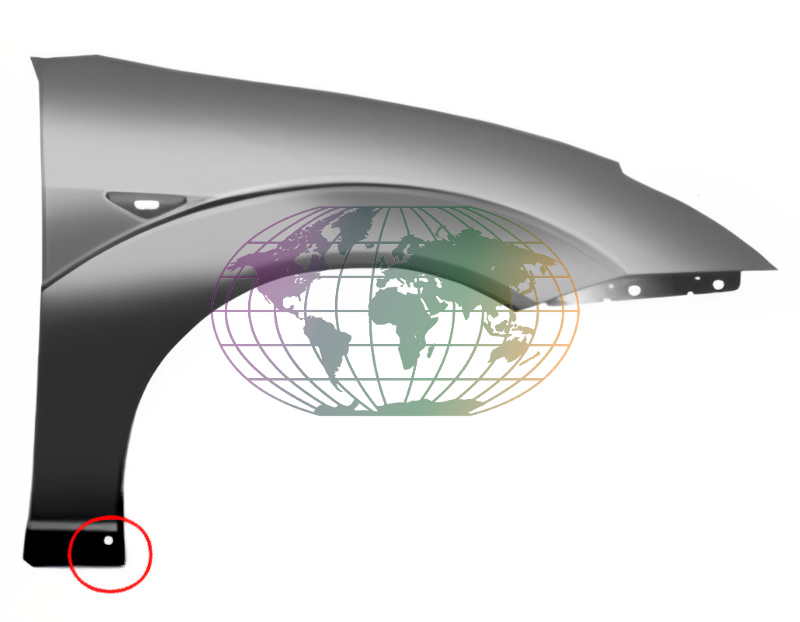 Spatbord Bodermann 3681511 Spatbord Bodermann 3681511