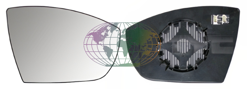 Buitenspiegelglas Bodermann 3687065 Buitenspiegelglas Bodermann 3687065