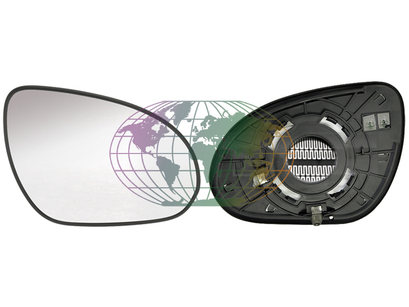 Buitenspiegelglas Bodermann 4427065 Buitenspiegelglas Bodermann 4427065