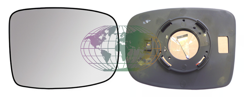 Buitenspiegelglas Bodermann 4485061 Buitenspiegelglas Bodermann 4485061