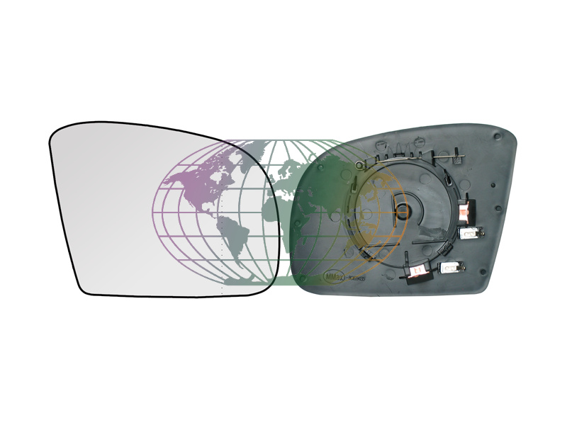 Buitenspiegelglas Bodermann 6046061 Buitenspiegelglas Bodermann 6046061