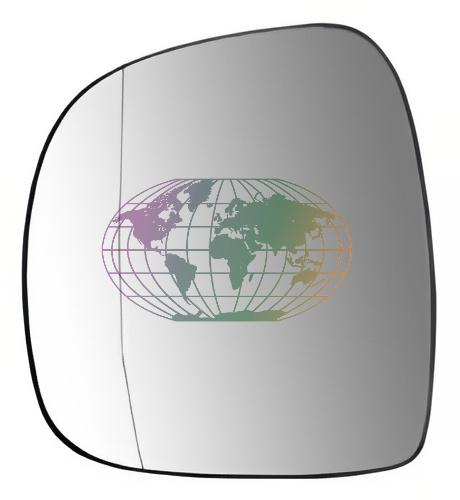 Buitenspiegelglas Bodermann 6059064 Buitenspiegelglas Bodermann 6059064