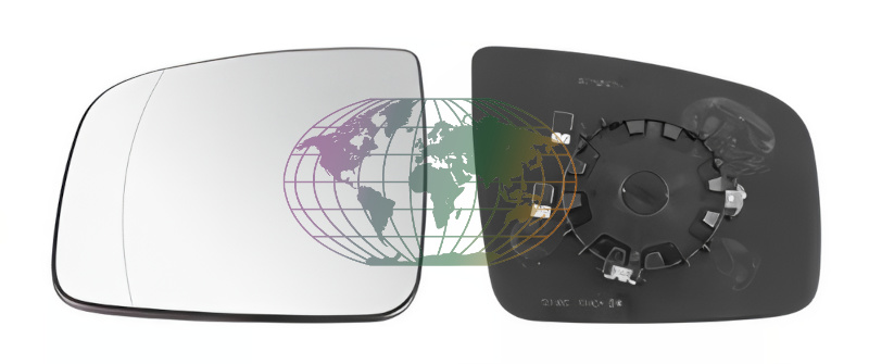 Buitenspiegelglas Bodermann 6060066 Buitenspiegelglas Bodermann 6060066