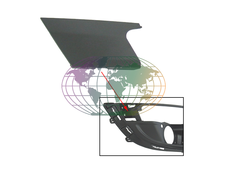 Voorbumper deel Bodermann 6422377 Voorbumper deel Bodermann 6422377