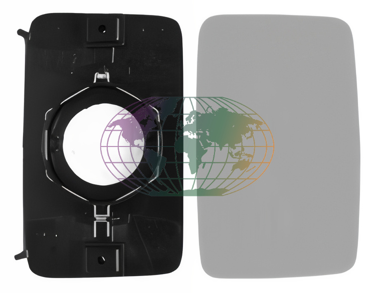 Buitenspiegelglas Bodermann 6872070 Buitenspiegelglas Bodermann 6872070