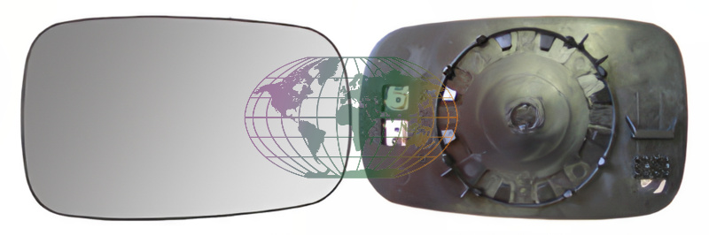 Buitenspiegelglas Bodermann 7202063 Buitenspiegelglas Bodermann 7202063