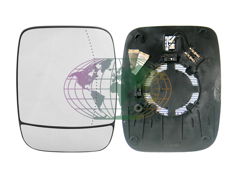 Buitenspiegelglas Bodermann 7220063 Buitenspiegelglas Bodermann 7220063