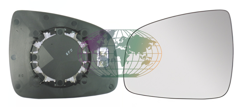 Buitenspiegelglas Bodermann 7229064 Buitenspiegelglas Bodermann 7229064