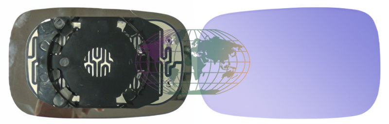 Buitenspiegelglas Bodermann 7254064 Buitenspiegelglas Bodermann 7254064