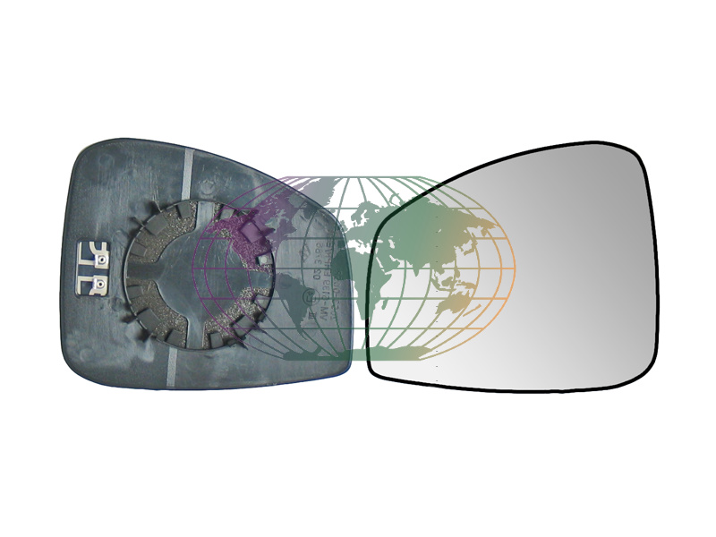 Buitenspiegelglas Bodermann 7279064 Buitenspiegelglas Bodermann 7279064