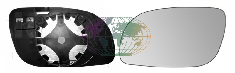 Buitenspiegelglas Bodermann 9263066 Buitenspiegelglas Bodermann 9263066