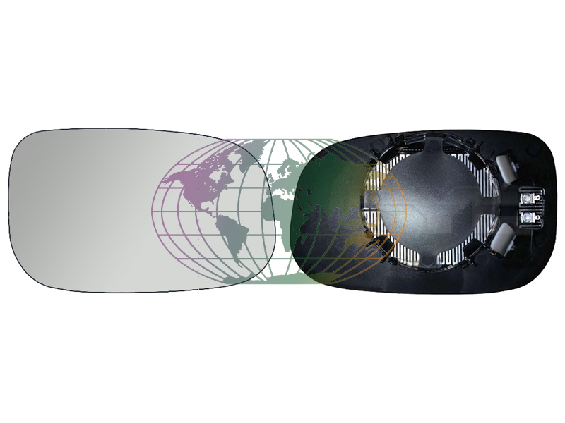 Buitenspiegelglas Bodermann 9605063 Buitenspiegelglas Bodermann 9605063