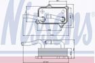 Nissens Oliekoeler motorolie 90599 Nissens Oliekoeler motorolie 90599