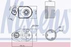 Nissens Oliekoeler motorolie 90796 Nissens Oliekoeler motorolie 90796