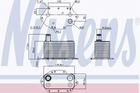 Nissens Oliekoeler motorolie 90905 Nissens Oliekoeler motorolie 90905