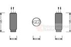 Van Wezel Airco droger/filter 5300D005 Van Wezel Airco droger/filter 5300D005