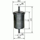 Bosch Brandstoffilter 0 450 902 161 Bosch Brandstoffilter 0 450 902 161
