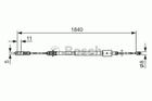 Bosch Handremkabel 1 987 477 712 Bosch Handremkabel 1 987 477 712
