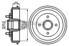Bosch Remtrommel 0 986 477 102 Bosch Remtrommel 0 986 477 102