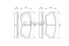 Bosch Remblokset 0 986 493 340 Bosch Remblokset 0 986 493 340