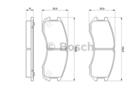 Bosch Remblokset 0 986 493 790 Bosch Remblokset 0 986 493 790