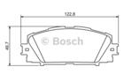 Bosch Remblokset 0 986 494 198 Bosch Remblokset 0 986 494 198
