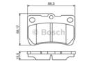 Bosch Remblokset 0 986 494 253 Bosch Remblokset 0 986 494 253