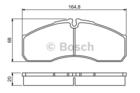 Bosch Remblokset 0 986 494 266 Bosch Remblokset 0 986 494 266