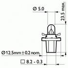 Philips Gloeilamp instrumentverlichting 12598CP Philips Gloeilamp instrumentverlichting 12598CP