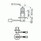 Philips Gloeilamp mistlicht 12336WHVB1 Philips Gloeilamp mistlicht 12336WHVB1