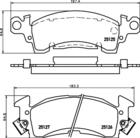 Mintex Remblokset MDB1594 Mintex Remblokset MDB1594