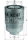 Mahle Original Brandstoffilter KC 67 Mahle Original Brandstoffilter KC 67