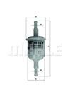 Mahle Original Brandstoffilter KL 13 OF Mahle Original Brandstoffilter KL 13 OF