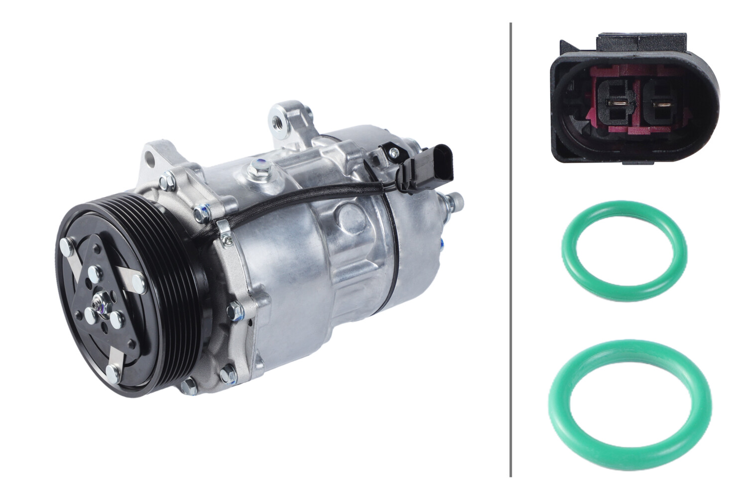 Hella Compressor, airconditioning 8FK 366 201-151