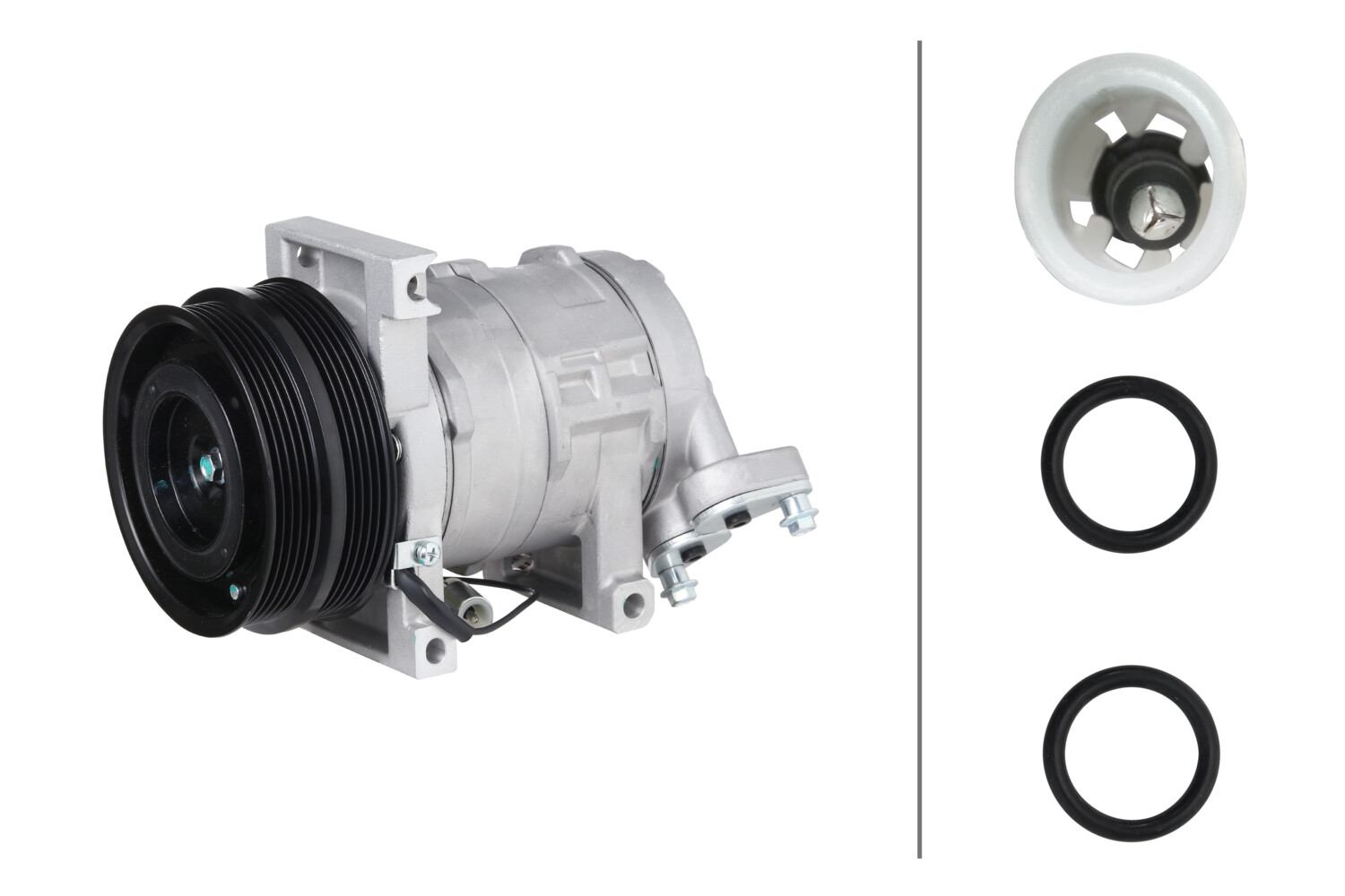 Hella Compressor, airconditioning 8FK 366 201-241