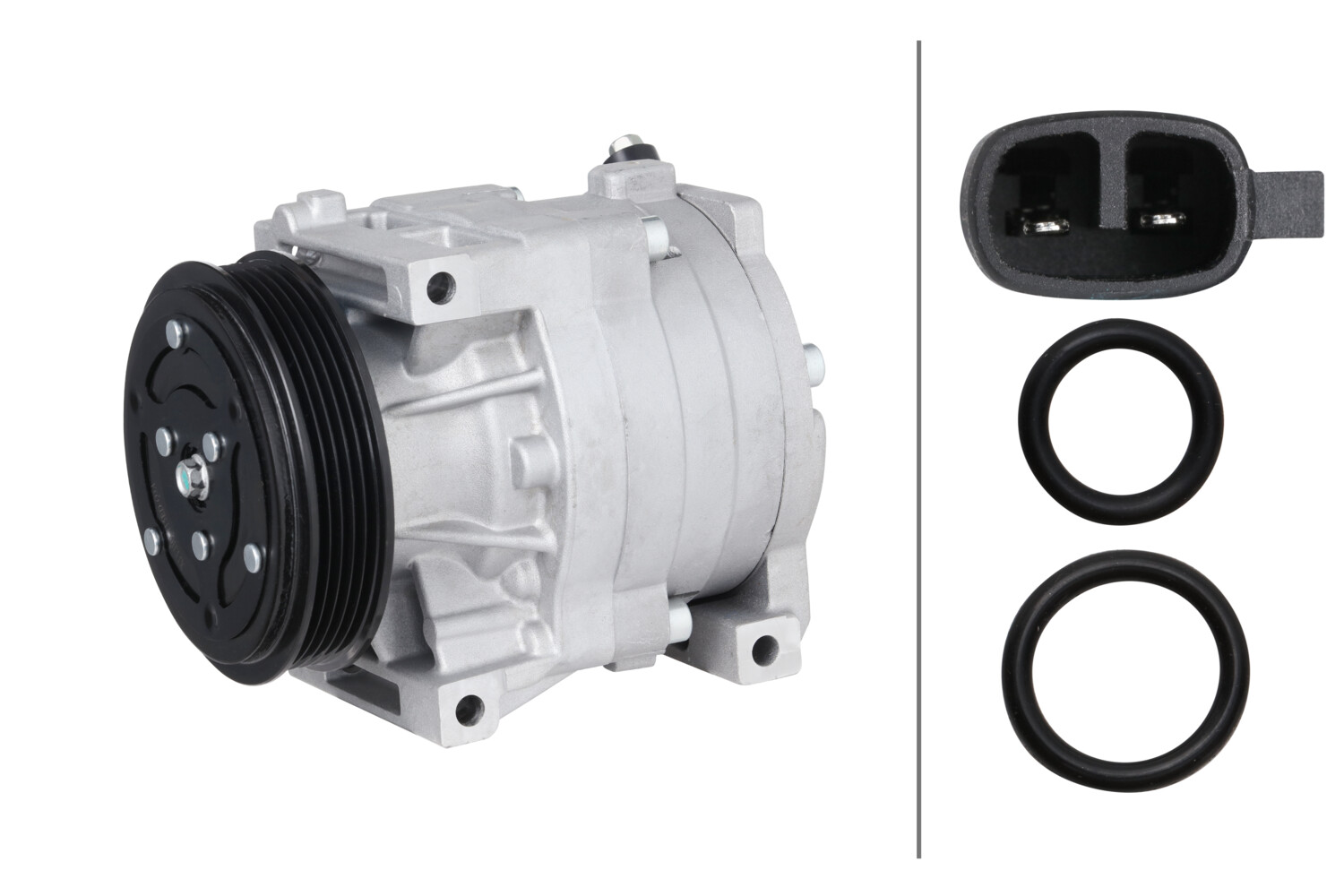 Hella Compressor, airconditioning 8FK 366 201-601