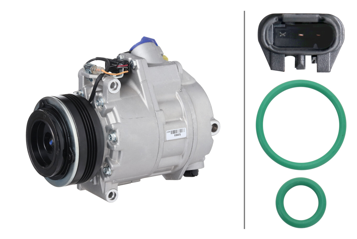 Hella Compressor, airconditioning 8FK 366 201-631