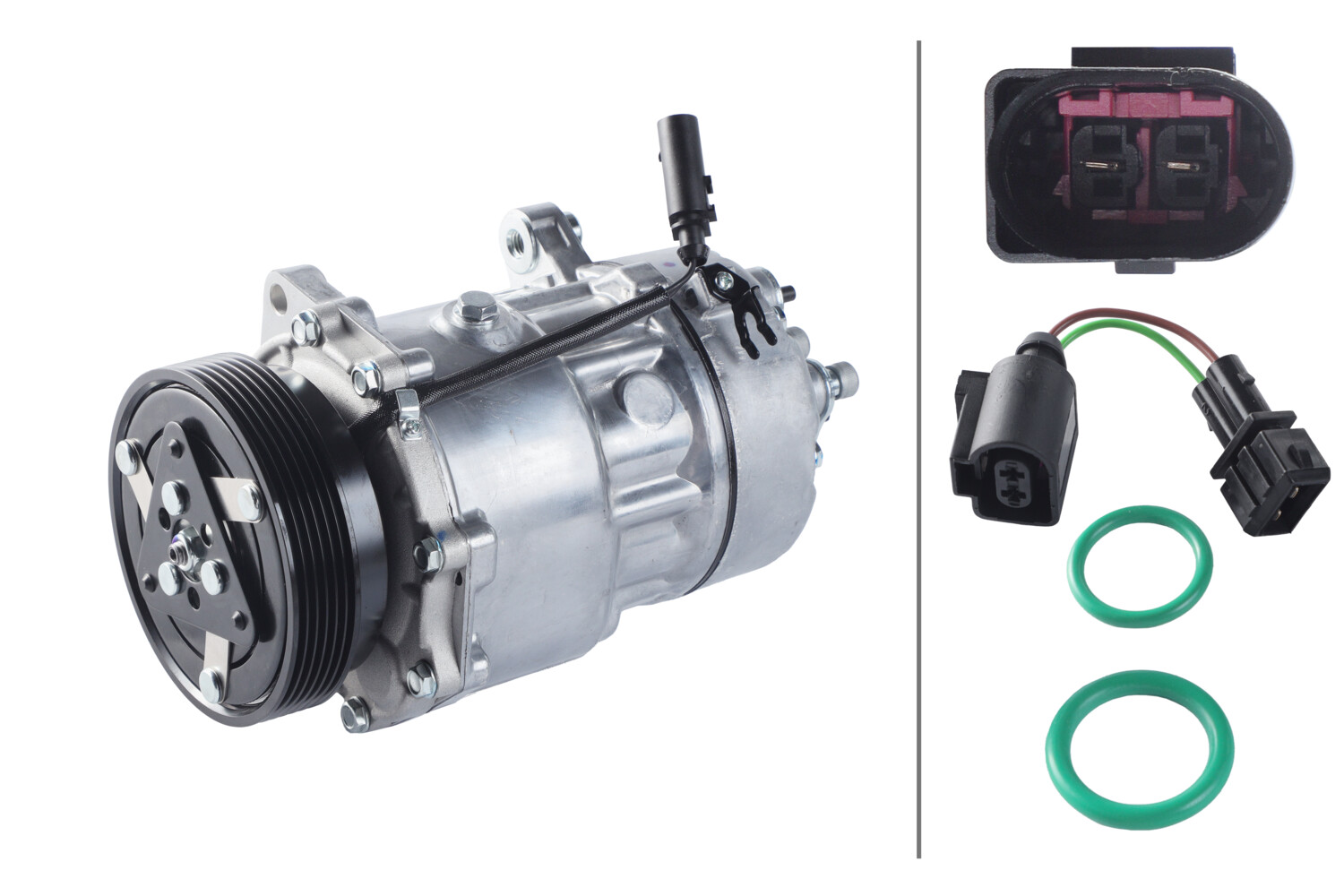 Compressor, airconditioning Hella 8FK 366 201-791